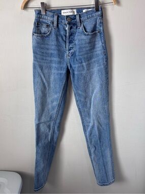 Denim Forum The Yoko High-Rise Slim Jeans | Size 28 Long